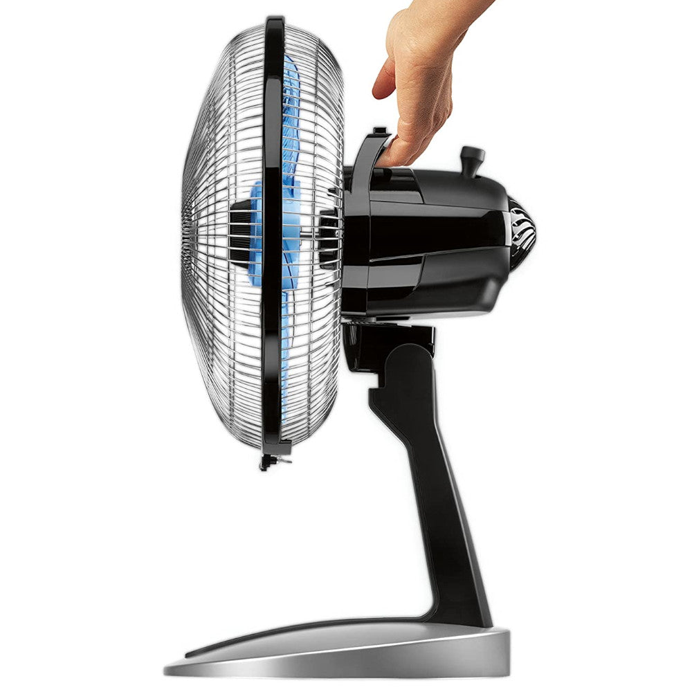 ROWENTA VU2660U2 12-inch Turbo Silence Extreme Table Top Fan - Ultra Quiet Cooling for Home, Office & Bedroom