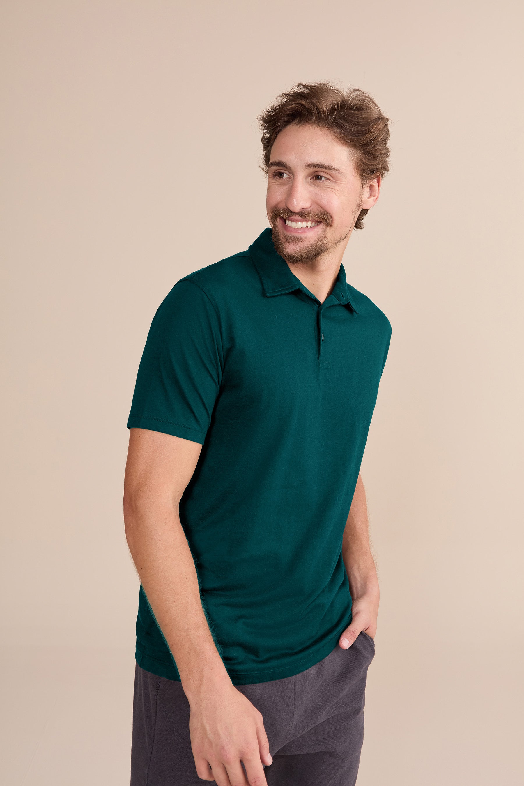 Premium Pima Cotton Men's Polo Shirt - Breathable & Comfortable Casual Shirt for Golf, Business & Everyday Wear
