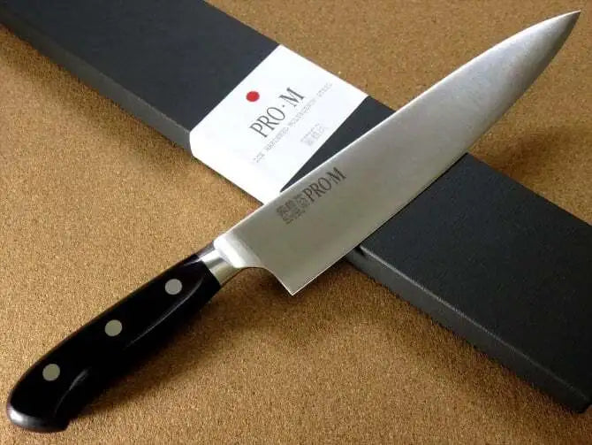 Kanetsugu Pro M Chef Knife - Premium Japanese Kitchen Knife for Professional Chefs & Home Cooking | Perfect for Slicing, Dicing & Chopping Vegetables, Meat & Fish