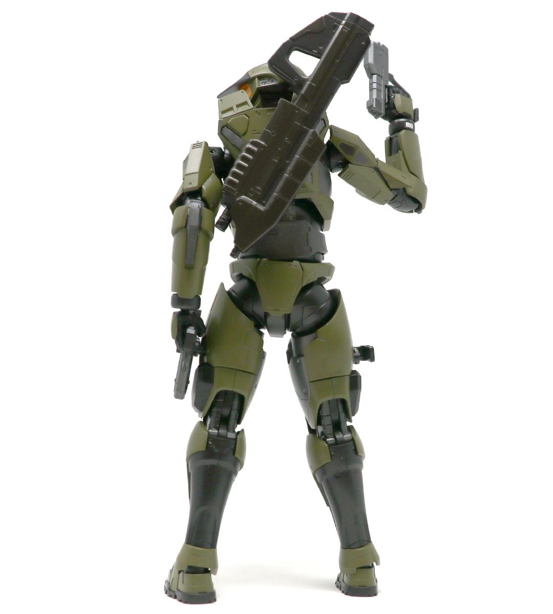 1/12 Scale RE:Edit Master Chief MJOLNIR Mark V Action Figure - Halo Collectible for Display & Gaming Enthusiasts