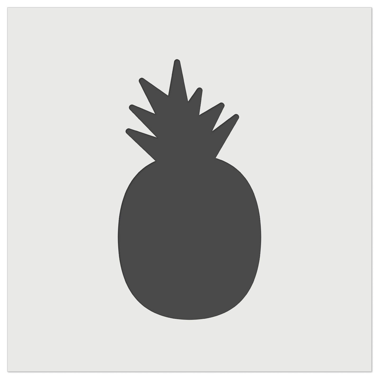 Pineapple Fruit Solid Wall Cookie DIY Craft Reusable Stencil - 4.5 Inch for Baking, Cake Decorating, and Home Crafts