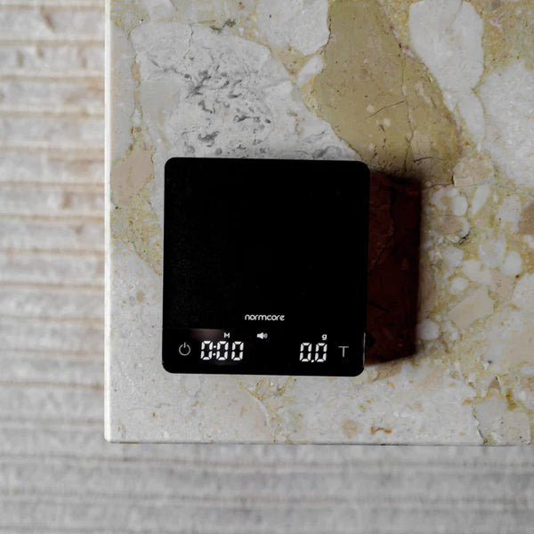 Normcore Pocket Coffee Scale - Digital Mini Espresso Scale with Timer, 0.1g Precision for Pour Over & French Press - Perfect for Home Baristas & Coffee Shops
