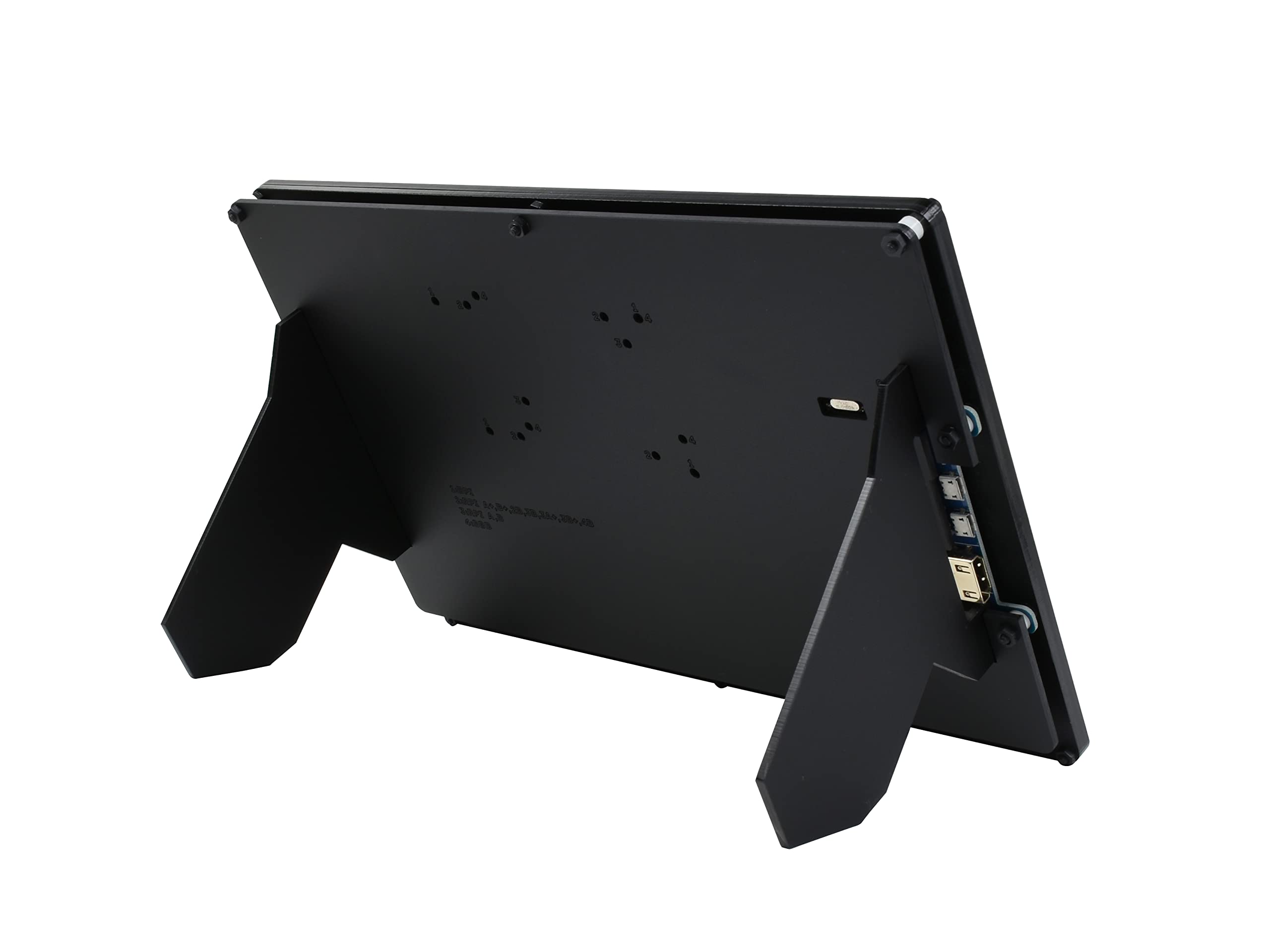 Waveshare 10.1 Inch Raspberry Pi Touchscreen Display - 1024×600 HD IPS LCD Monitor with Resistive Touch, HDMI Interface, Direct Plug for Raspberry Pi & Windows (Touch/Non-Touch) - Perfect for DIY Projects, Smart Home Control, and Industrial Applications