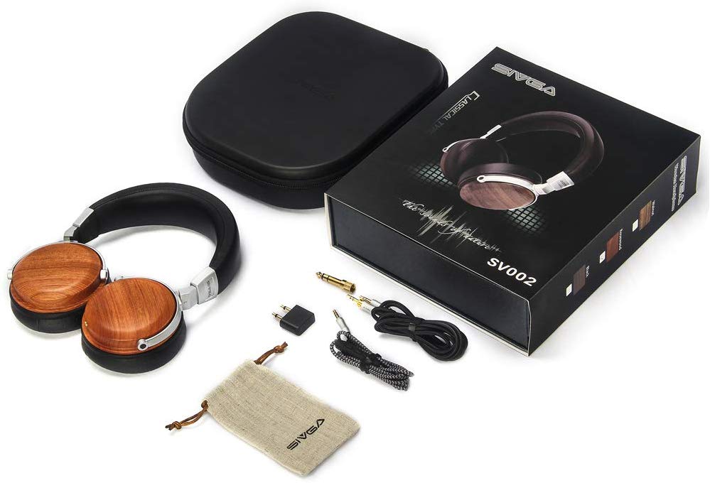 Sivga SV002 Closed Back Headphones with Built-in Microphone & Controls - Premium Over-Ear Headset for Gaming, Music & Calls (Open Box)