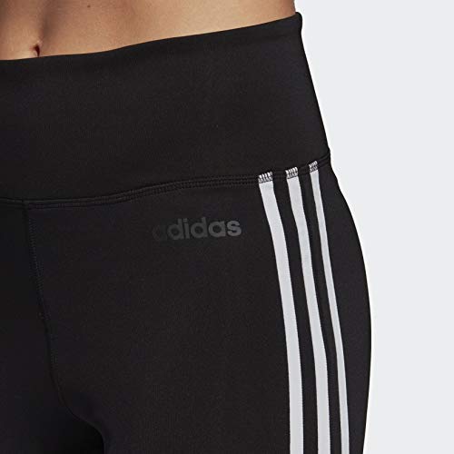 Adidas Women's Designed 2 Move High-Rise 3-Stripes Yoga Running Workout Tights - Perfect for Gym, Jogging & Active Lifestyle