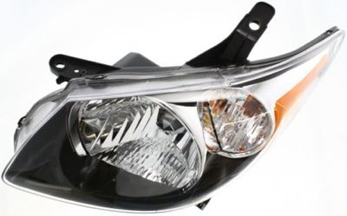 CPP Left Driver Side Headlight Headlamp Replacement for 2003-2004 Pontiac Vibe - Perfect for Night Driving & Auto Restoration Projects