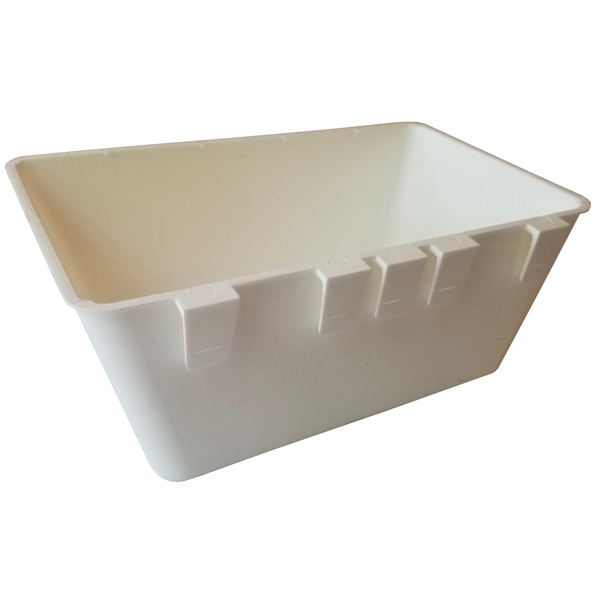 1/2 Gallon (64 fl oz) White Hanging Chicken Water Cups - Durable Feed & Water Cage Cups for Poultry, Gamefowl, Quail, Pheasant (Pack of 120) - Perfect for Coops, Farms & Backyard Bird Keeping