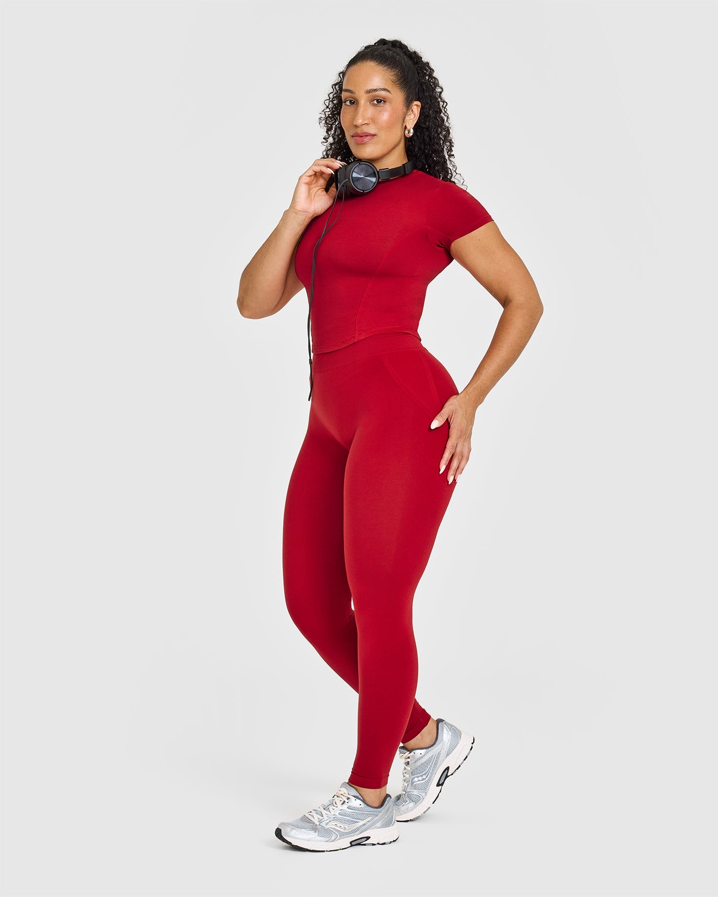 Mellow™ Soft Mid Short Sleeve T-Shirt for Men & Women | Comfortable Casual Tee in Toasted Red | Perfect for Everyday Wear, Outings & Relaxing