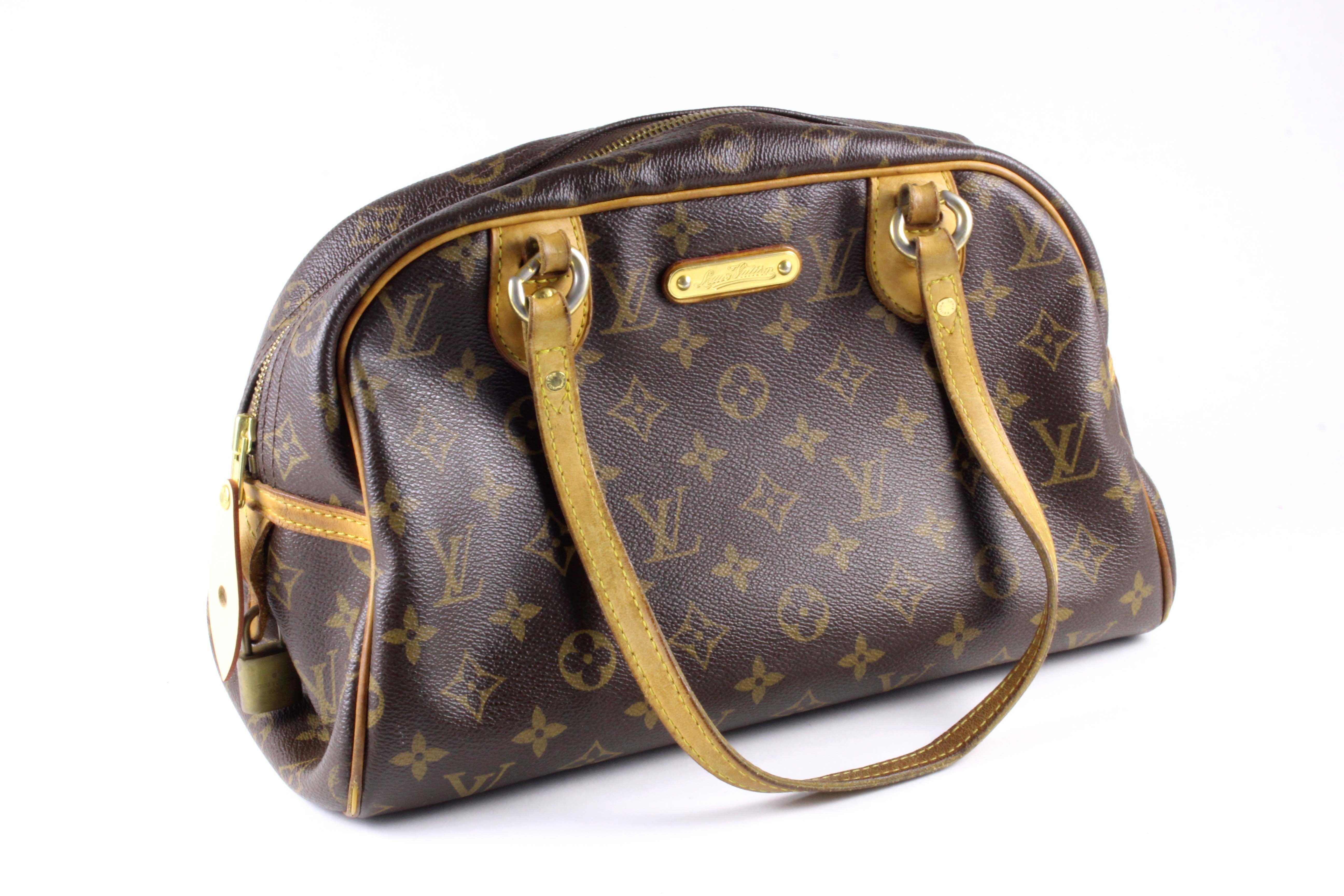 Louis Vuitton Montorgueil Monogram Canvas Shoulder Bag - Luxury Designer Handbag for Women, Perfect for Work, Travel & Everyday Use