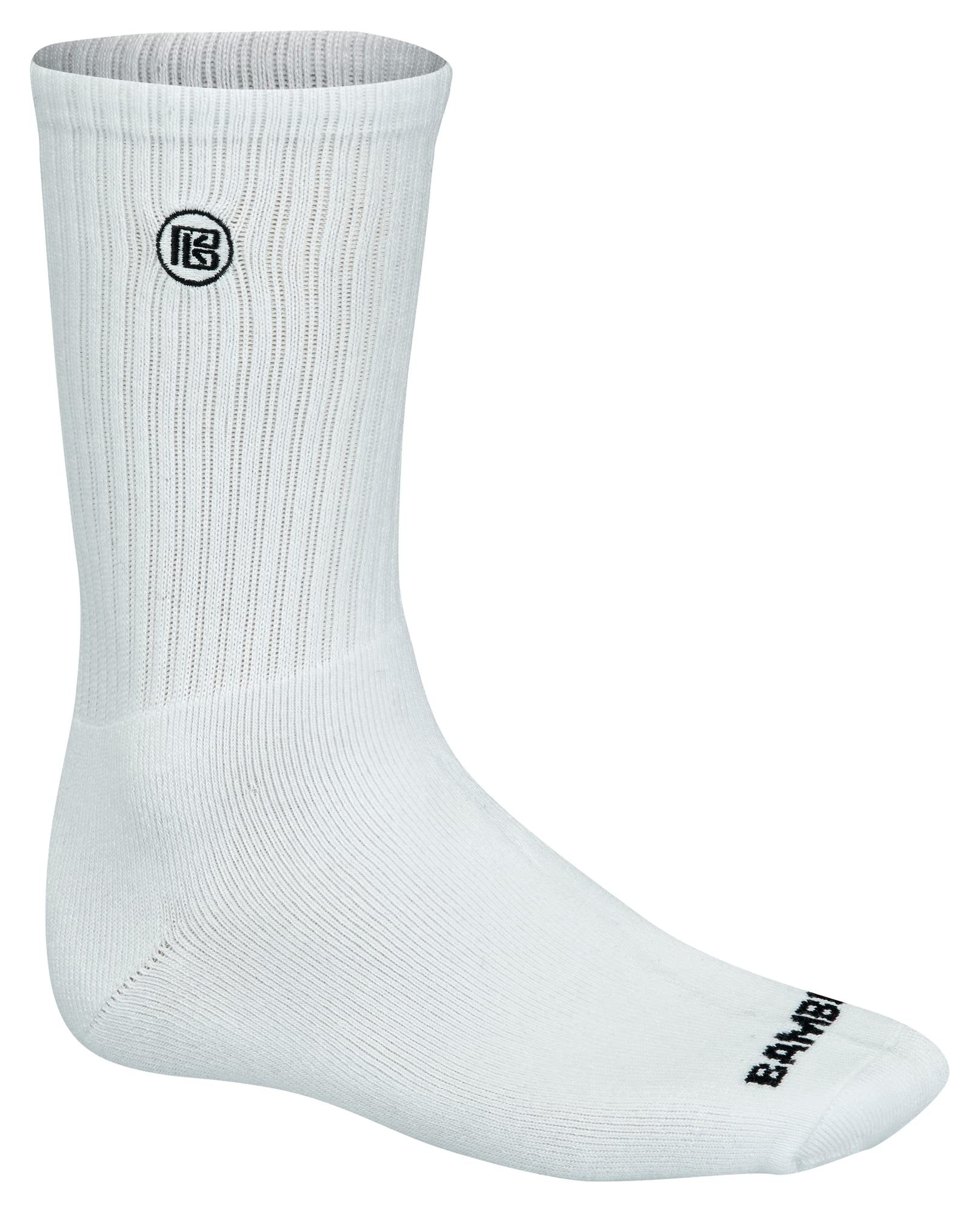 Premium Bamboo Crew Work Socks - Moisture Wicking, Odor Eliminating, Breathable & Comfortable - Ideal for Sports, Hiking & Outdoor Activities