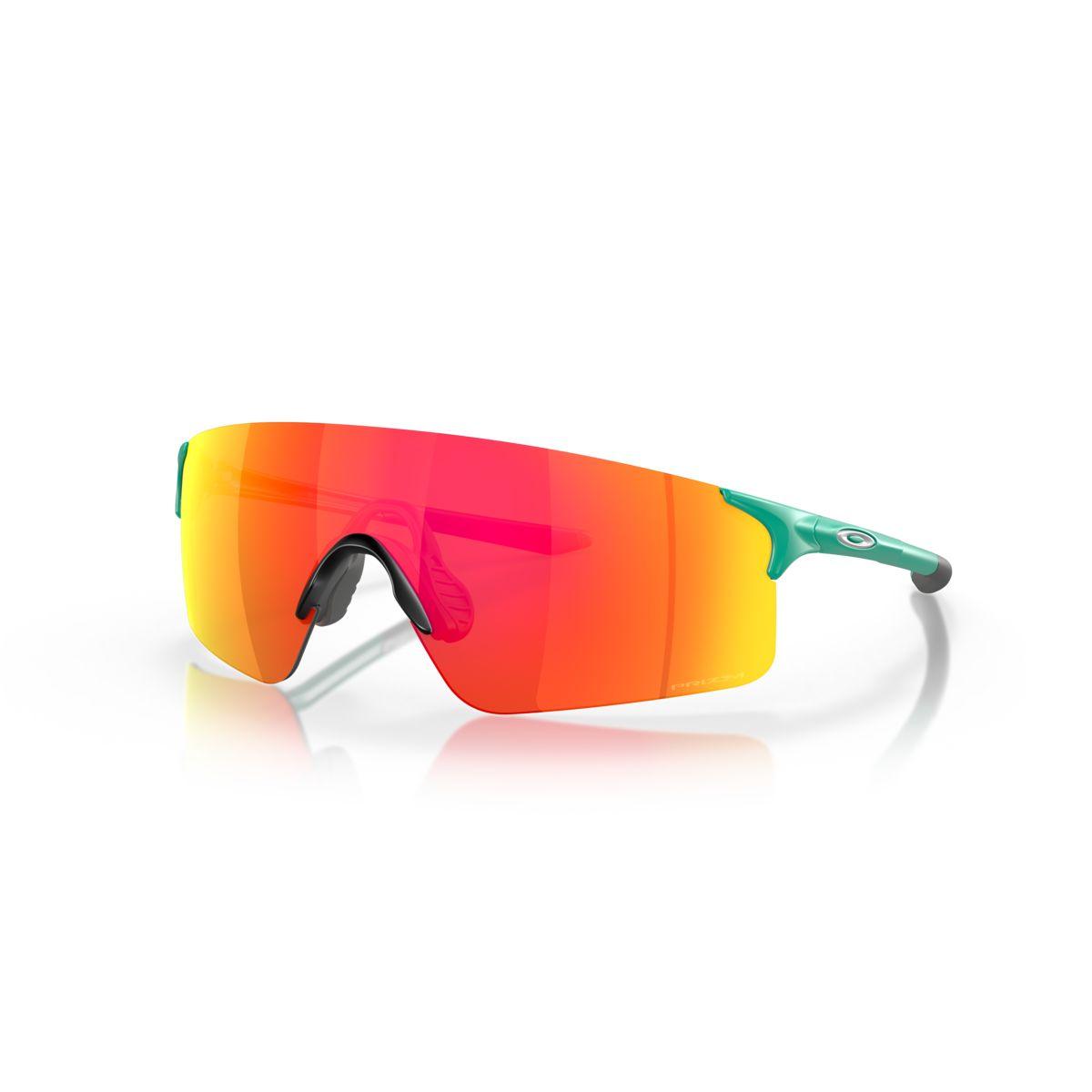 Oakley EVZero Blades Matte Celeste/Prizm Ruby Sunglasses 0OO9454A 945413 - Lightweight Sports Sunglasses for Running, Cycling & Outdoor Activities