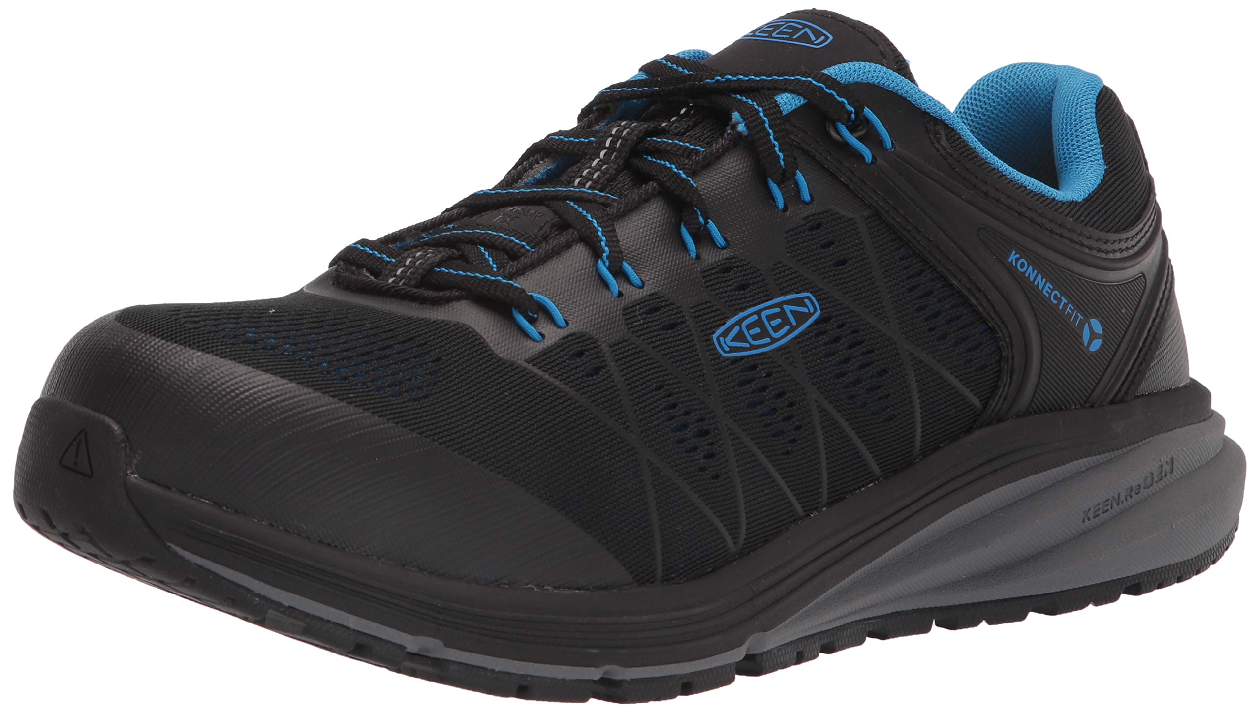 KEEN Utility Men's Vista Energy Low Height Composite Toe Work Sneakers - Lightweight Safety Shoes for Construction, Warehouse & Industrial Work | Non-Slip Comfort for All-Day Wear