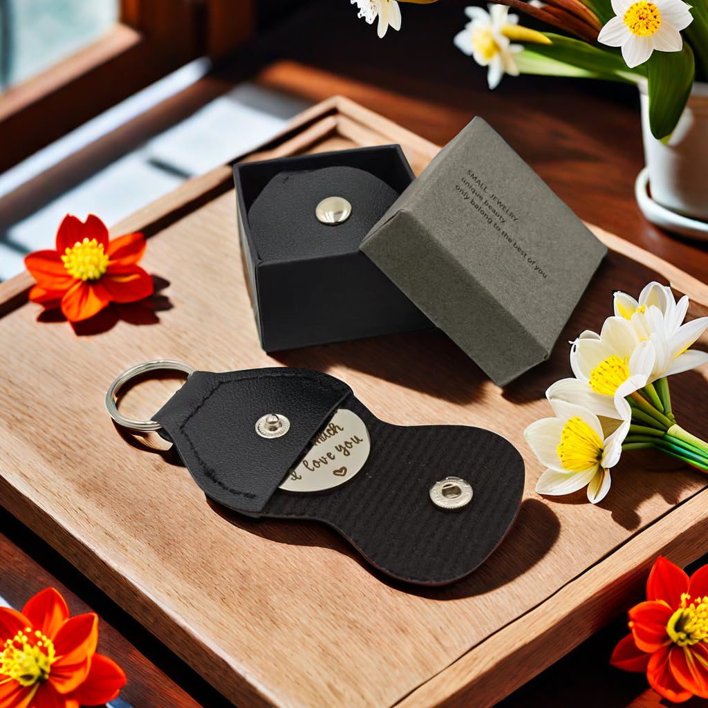 Heartfelt Pewter Pocket Tokens - 'Always Remember How Much I Love You' Keepsake | Romantic Love Token & Pocket Hug Gift for Boyfriend/Girlfriend | Perfect for Anniversaries, Long-Distance Relationships & Daily Encouragement
