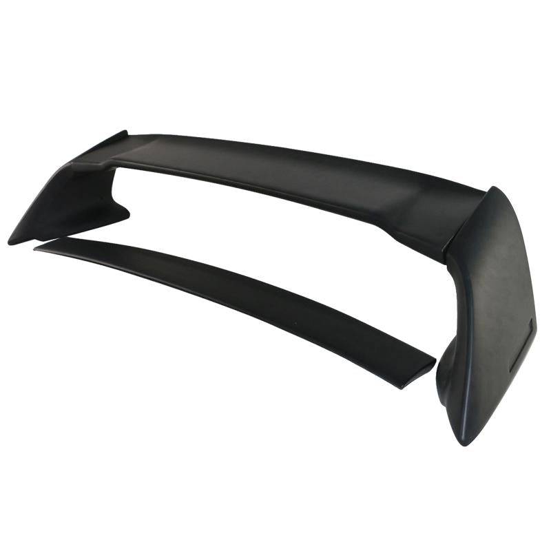 2006-2011 Honda Civic Sedan 4 Door Mugen RR Style Rear Spoiler Wing - Unpainted or Glossy Black Paint - Enhances Aerodynamics & Sporty Look for Street Racing & Car Shows