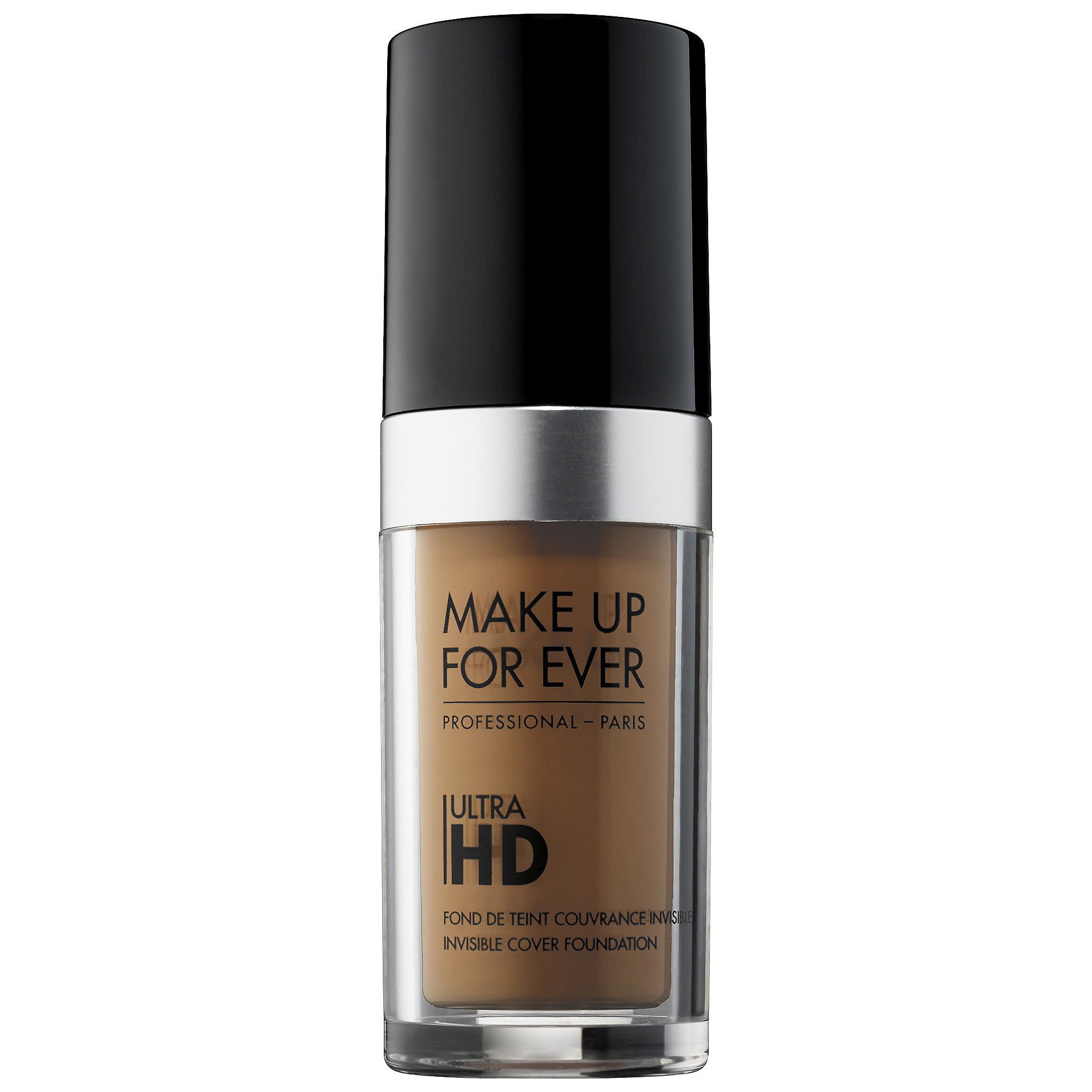 MAKE UP FOR EVER Ultra HD Invisible Cover Foundation - Flawless Full Coverage Liquid Makeup for All Skin Types | Perfect for Photography, Weddings & Everyday Wear