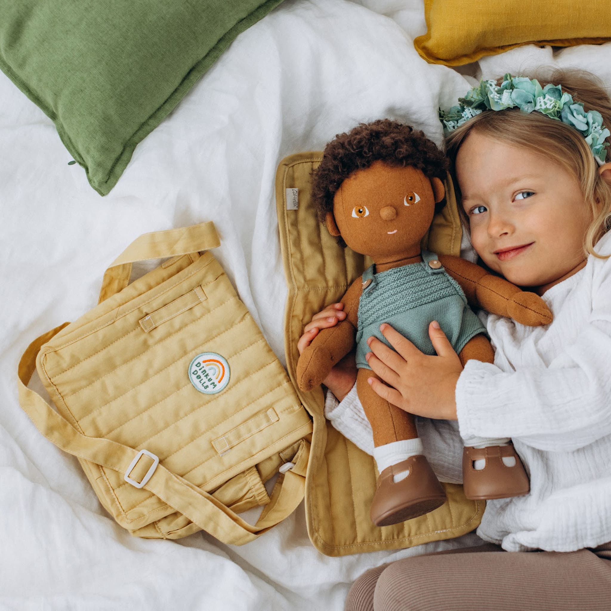 Carrie Convertible Changing Set in Honey - Stylish Baby Changing Station for Nursery, Travel & On-the-Go Parenting