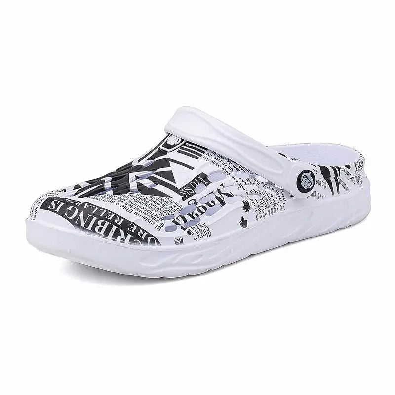 2023 Summer Big Size 48/49 Men's Slippers - Extra Large Comfortable Sandals for Men | Fashion Luxury Casual Shoes | Soft Home & Outdoor Slides for Relaxation, Beach, and Lounging