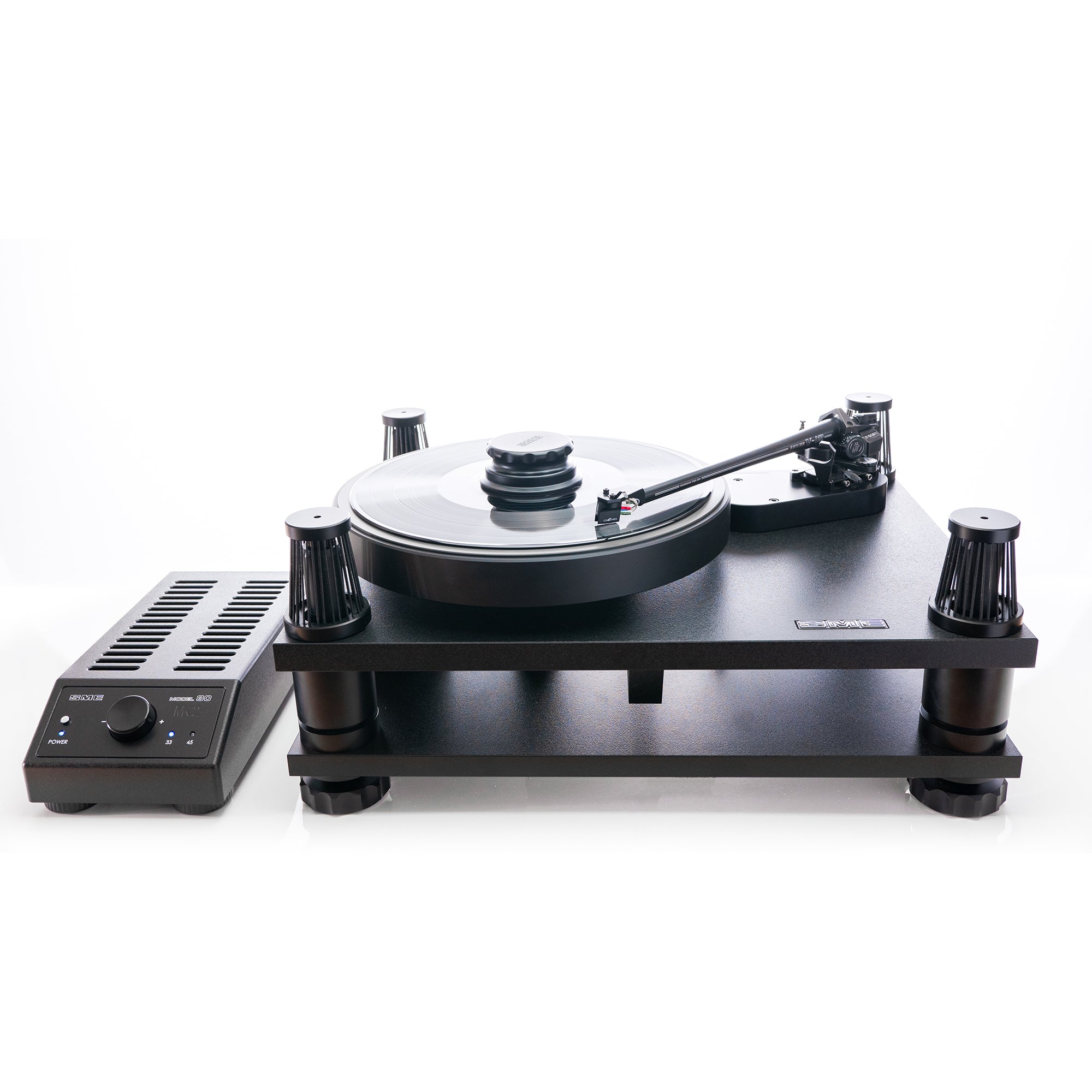SME Model 30 High-Precision Turntable for Vinyl Records - Audiophile Turntable with Integrated Tonearm for Home Music Listening & DJ Mixing