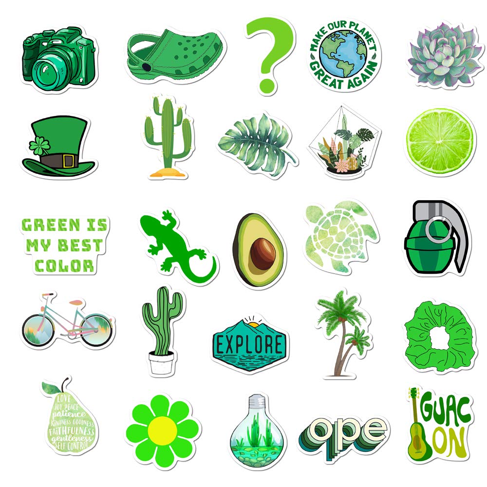 50 Pack VSCO Stickers for Hydro Flask - Waterproof Vinyl Decals for Hydroflasks, Laptops, Tumblers - Trendy VSCO Girl Aesthetic Stickers for Teens (Perfect for School, Water Bottles & Tech Accessories)