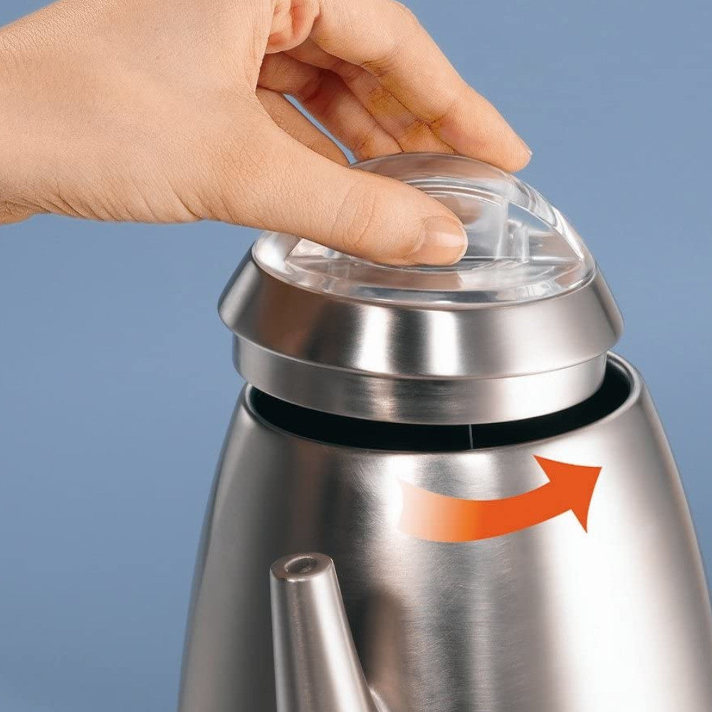 Hamilton Beach 12-Cup Coffee Percolator with Detachable Cord - Model 40619CR - Perfect for Home, Office & Camping Brewing