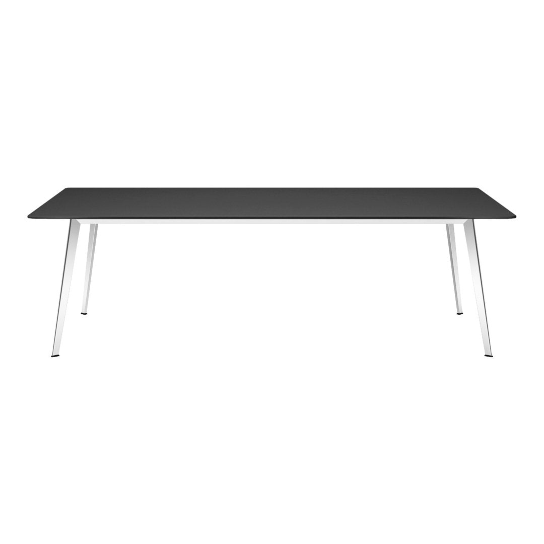 Modern Rectangular JW Dining Table - Solid Wood Kitchen Table for 6-8 People - Perfect for Family Dinners & Entertaining Guests