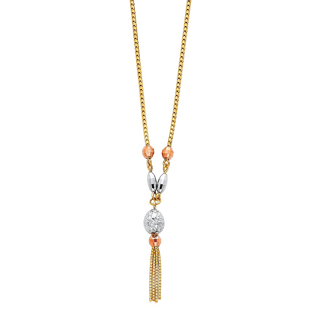 14K Yellow Gold 1.5mm Round Box Chain Necklace 17 Inches - Elegant Minimalist Jewelry for Women, Perfect for Everyday Wear, Gifts & Special Occasions