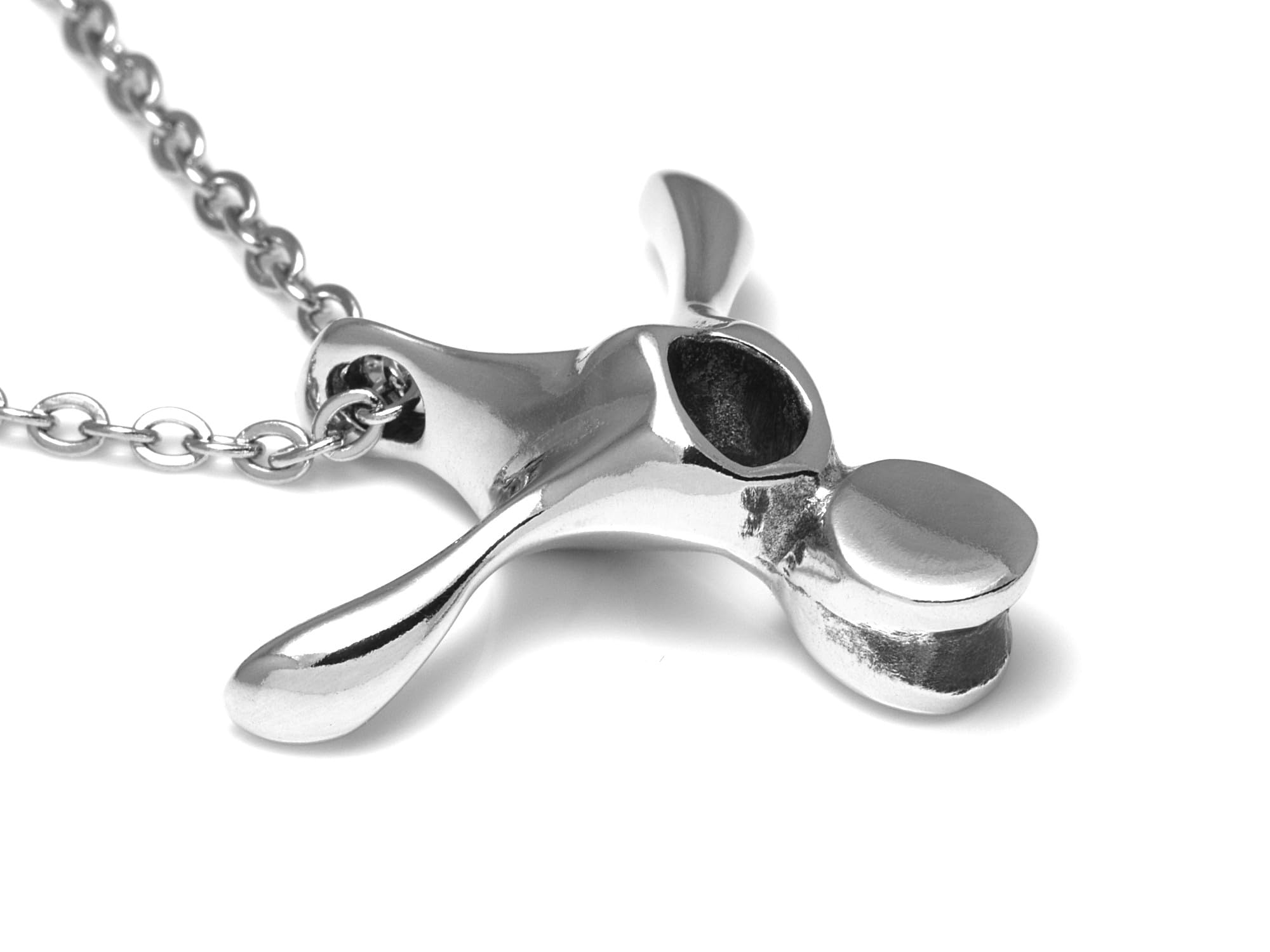 Handmade Triceratops Vertebra Necklace - Unique Dinosaur Jewelry with Dino Charm for Women | Perfect for Paleontology Lovers, Science Gifts & Jurassic-Themed Fashion Accessories