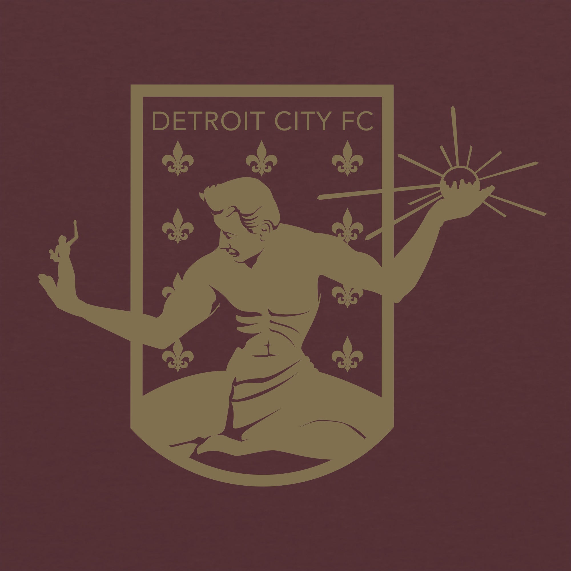 DCFC Women's Crest V-Neck T-Shirt - Soft Cotton Casual Tee for Everyday Wear - Perfect for Work, Gym & Outings - Maroon