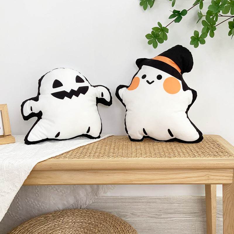 SpookySquish - Adorable Ghost Plush Toy | Soft & Huggable Halloween Stuffed Animal | Perfect for Kids' Room Decor, Party Favors & Cute Gifts