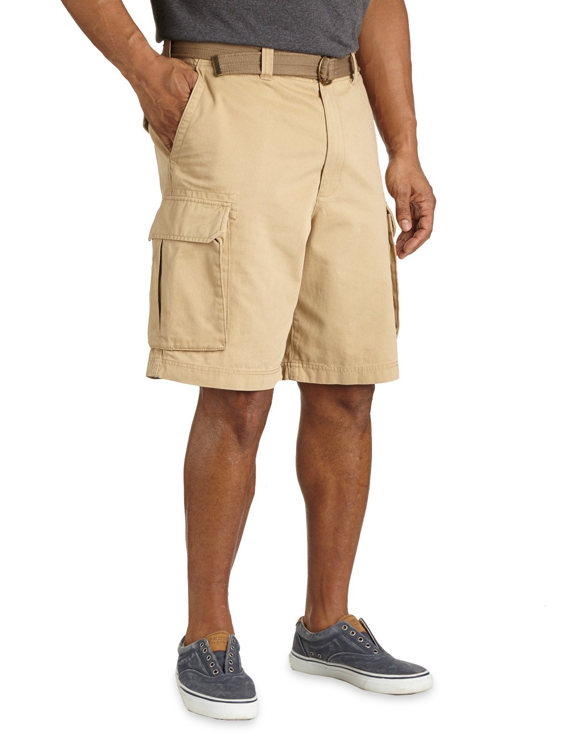DXL Men's Big and Tall Cargo Shorts | True Nation | Comfortable & Durable Outdoor Work Shorts for Hiking, Camping & Casual Wear