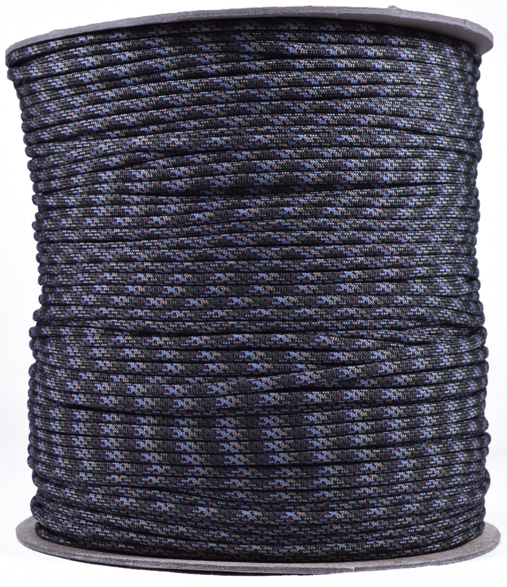1000 Foot 550 Paracord - 7-Strand Type III Parachute Cord | US Made Strong Survival Rope for Camping, Hiking & Emergency Preparedness | Outdoor Gear & Tactical Supplies