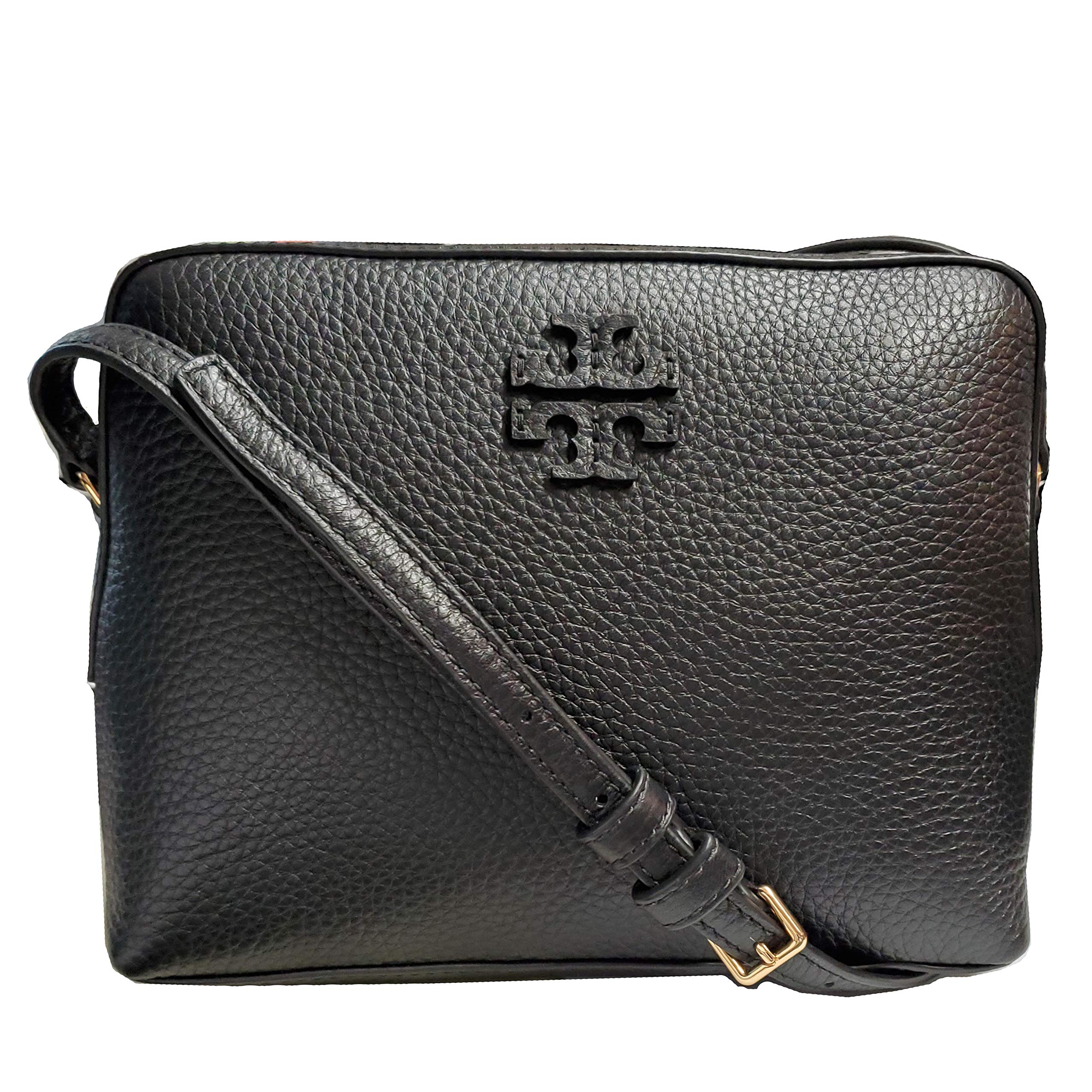 Tory Burch TB Logo Taylor Crossbody Camera Bag - Stylish & Compact for Everyday Use, Travel, and Work