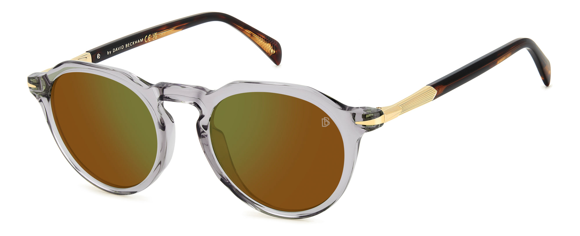 David Beckham DB1171/S Men's Sunglasses - Polarized UV Protection Aviator Style for Driving, Outdoor Sports & Fashion