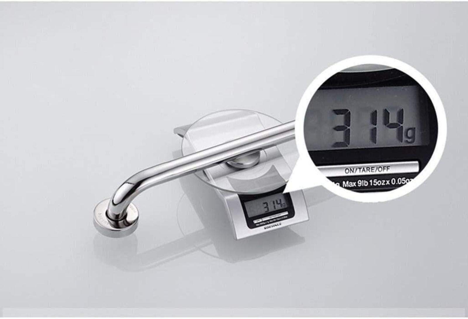 Anti-Slip Bathroom Safety Grab Bar - 50cm Silver Shower Handrail for Elderly & Disabled, Sturdy Bathtub/Toilet Support with Dual Function as Towel Holder (Ideal for Fall Prevention & Bathroom Safety)