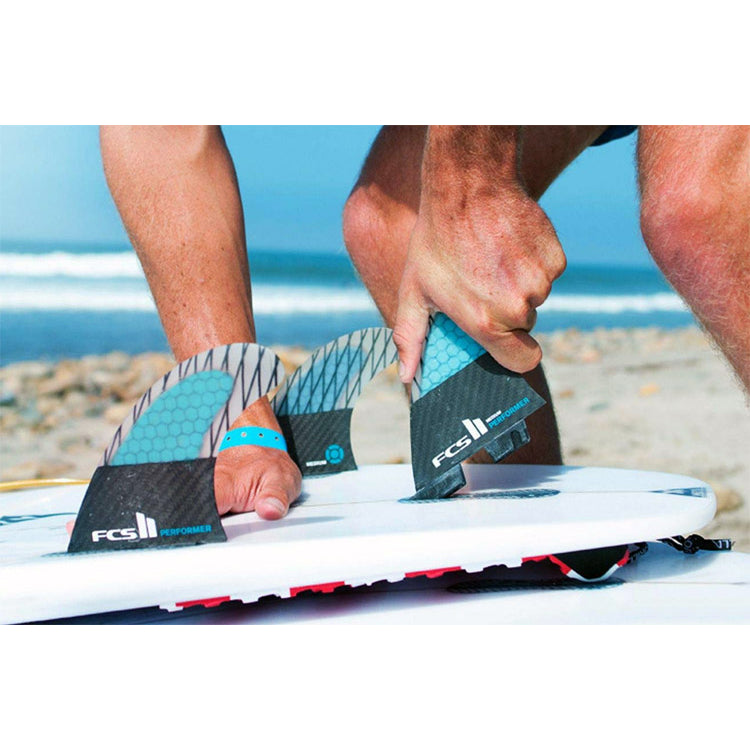 FCSII Center Fin 0 Degree Ding Repair & Build - Black for Surfboard Stability & Performance