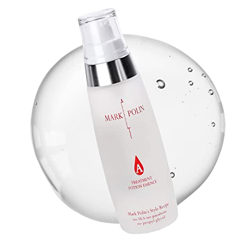 MARK POLIN - Keratin Hair Repair Treatment for Damaged & Frizzy Hair - Moroccan Argan Oil Essence for Dry Hair Moisturizer - Deep Conditioning for Split Ends & Breakage - Perfect for Salon-Quality Hair Care at Home