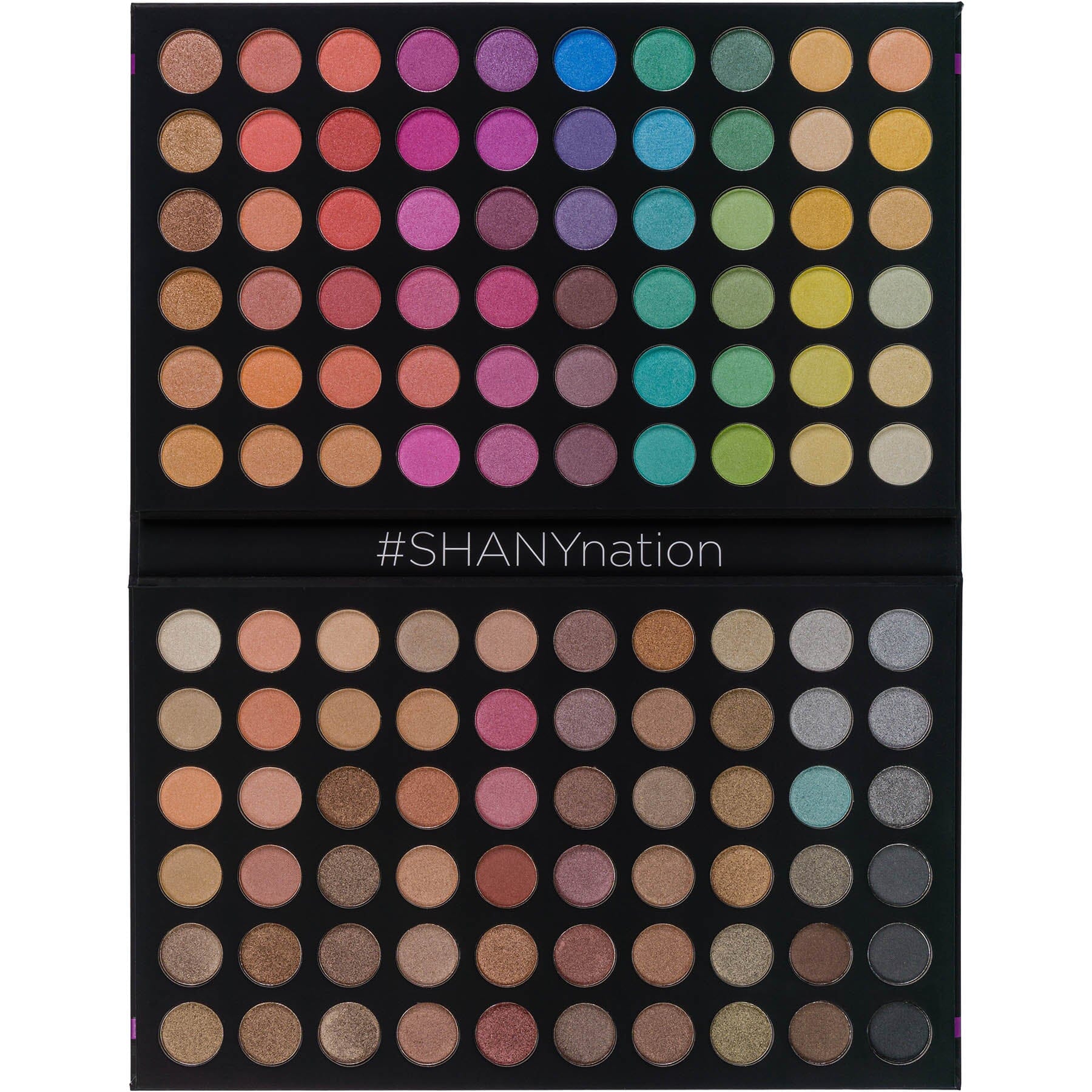 Ultimate Fusion 120 Color Eyeshadow Palette - Natural Nude & Neon Shades for Day & Night Makeup Looks | Perfect for Professional Artists & Beginners
