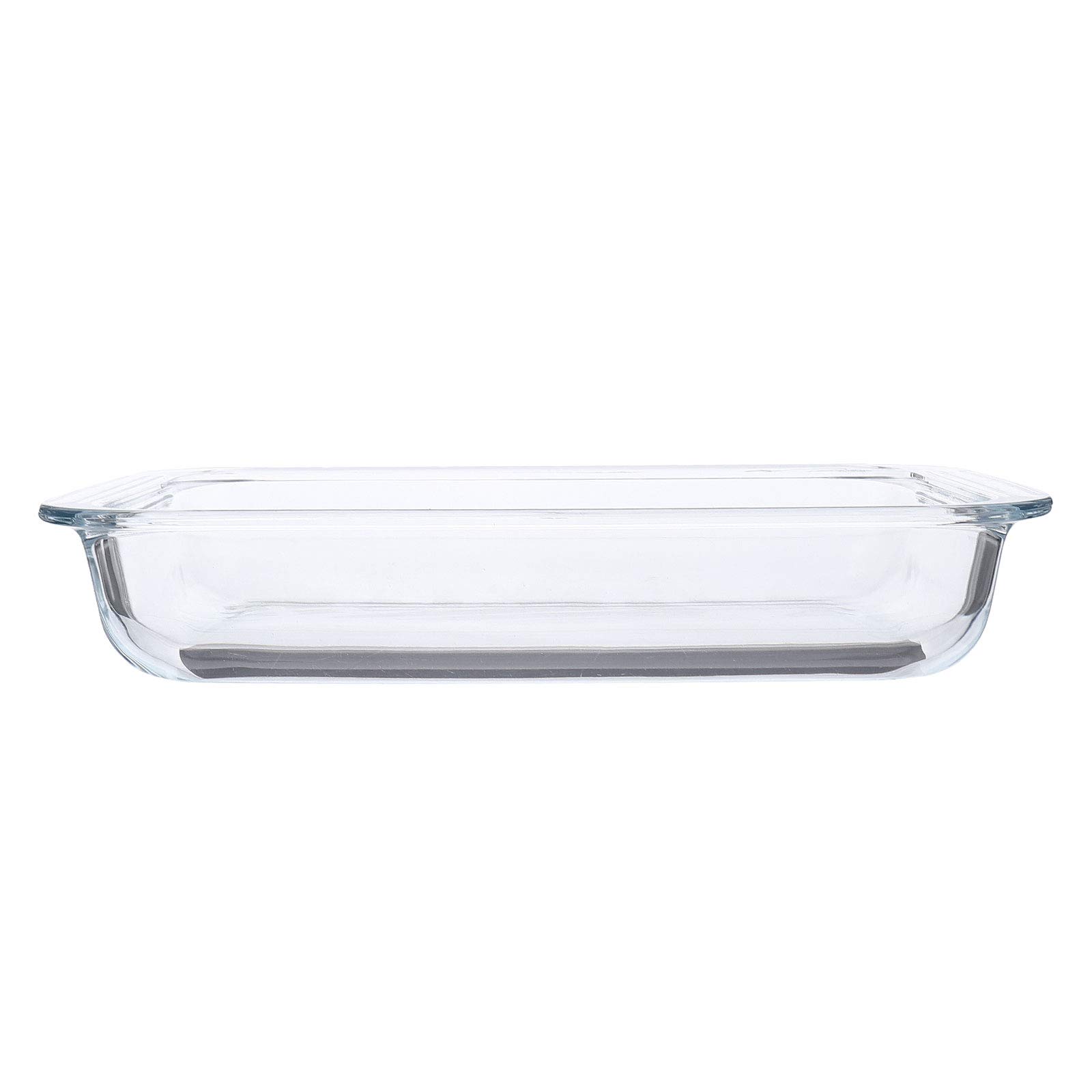 DOITOOL 9-Inch Transparent Glass Pie Pan - Portable Baking Dish for Pies, Quiches & Desserts - Durable & Heat-Resistant Bakeware for Home & Professional Use - Perfect for Thanksgiving, Christmas & Holiday Baking