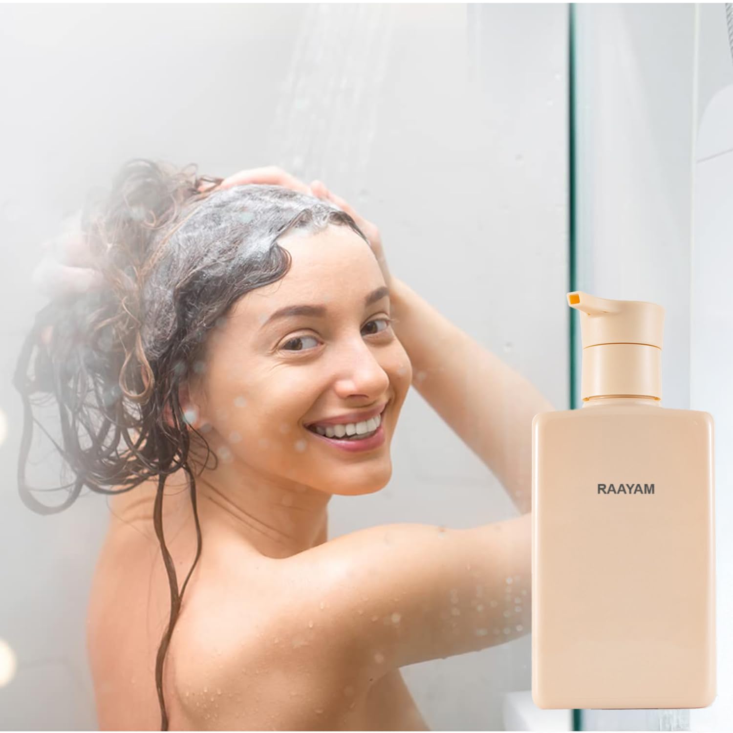 Moisturizing Shampoo for Healthy Clean Hair with Lemon Extract - Gentle Hydration for Dry, Damaged Hair - Perfect for Daily Use at Home or Salon