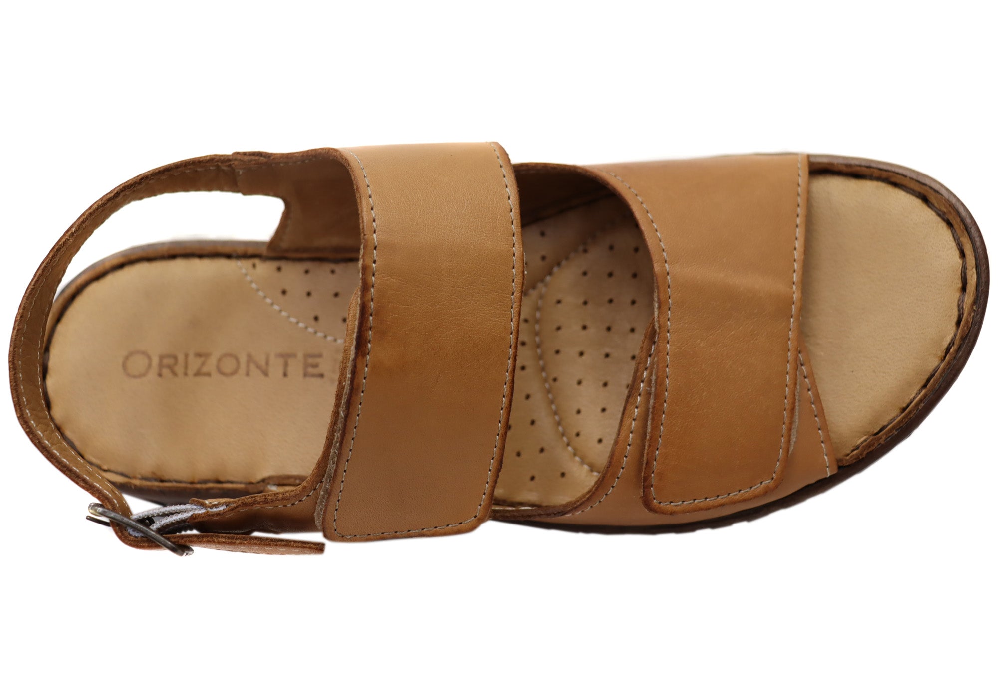 Orizonte Alvie Women's Comfortable Adjustable Leather Sandals - European Style for Walking, Travel & Casual Outfits