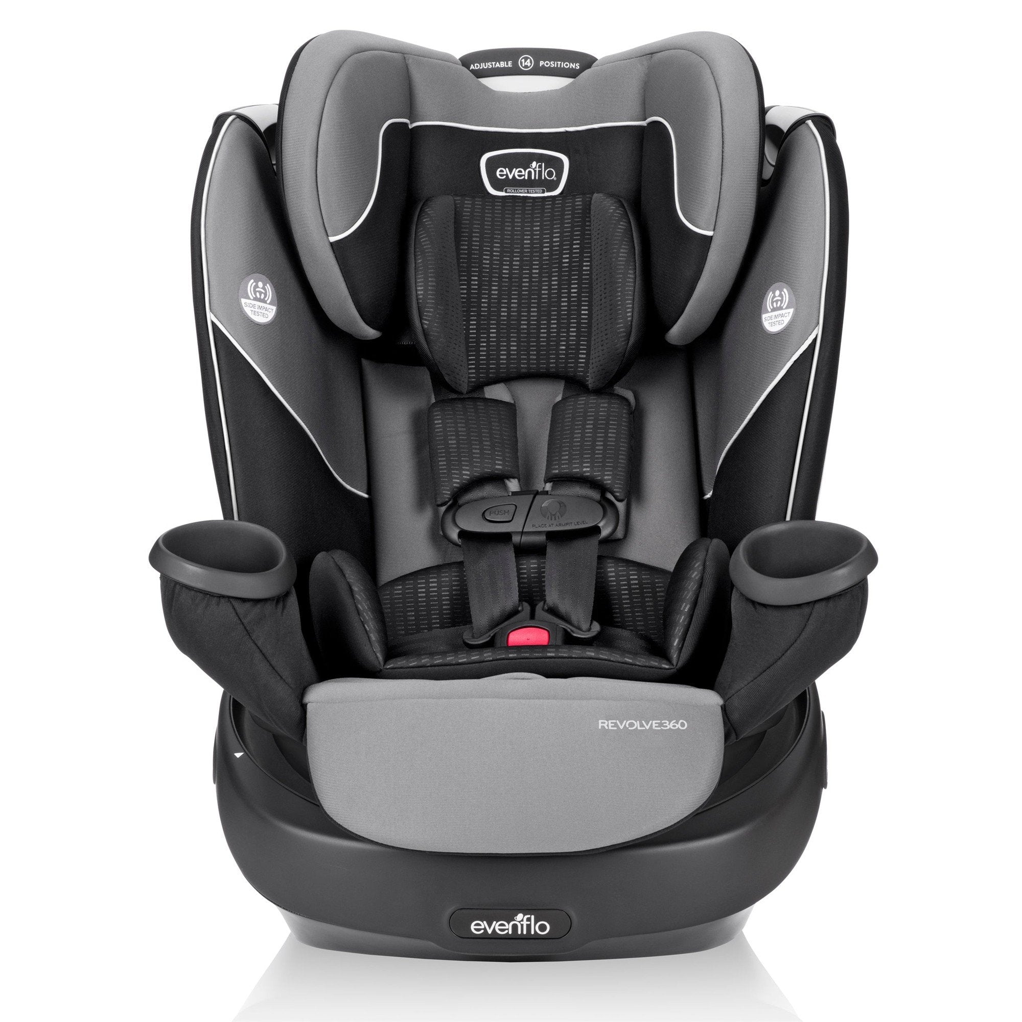 Evenflo Revolve 360 Rotating Convertible Car Seat for Infants & Toddlers - Safe, Easy Installation for Rear & Forward Facing - Perfect for Travel & Everyday Use