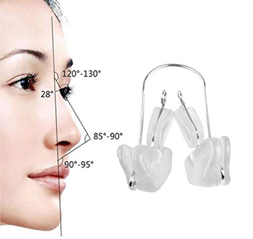 AlexVyan 2-Pack Adjustable Nose Up Clip - Nose Bridge Lifting & Straightening Beauty Tool for Different Nose Shapes | Nose Shaper for Daily Use, Makeup Application & Beauty Enhancement