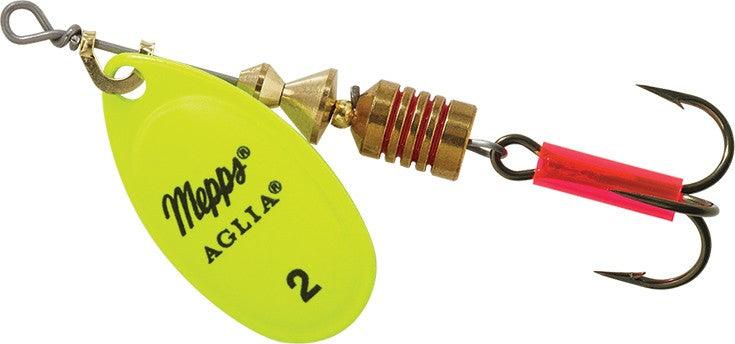 Mepps Aglia Inline Fishing Spinners - Premium Metal Spinnerbaits for Trout, Bass & Walleye - Perfect for Freshwater & Saltwater Fishing Trips