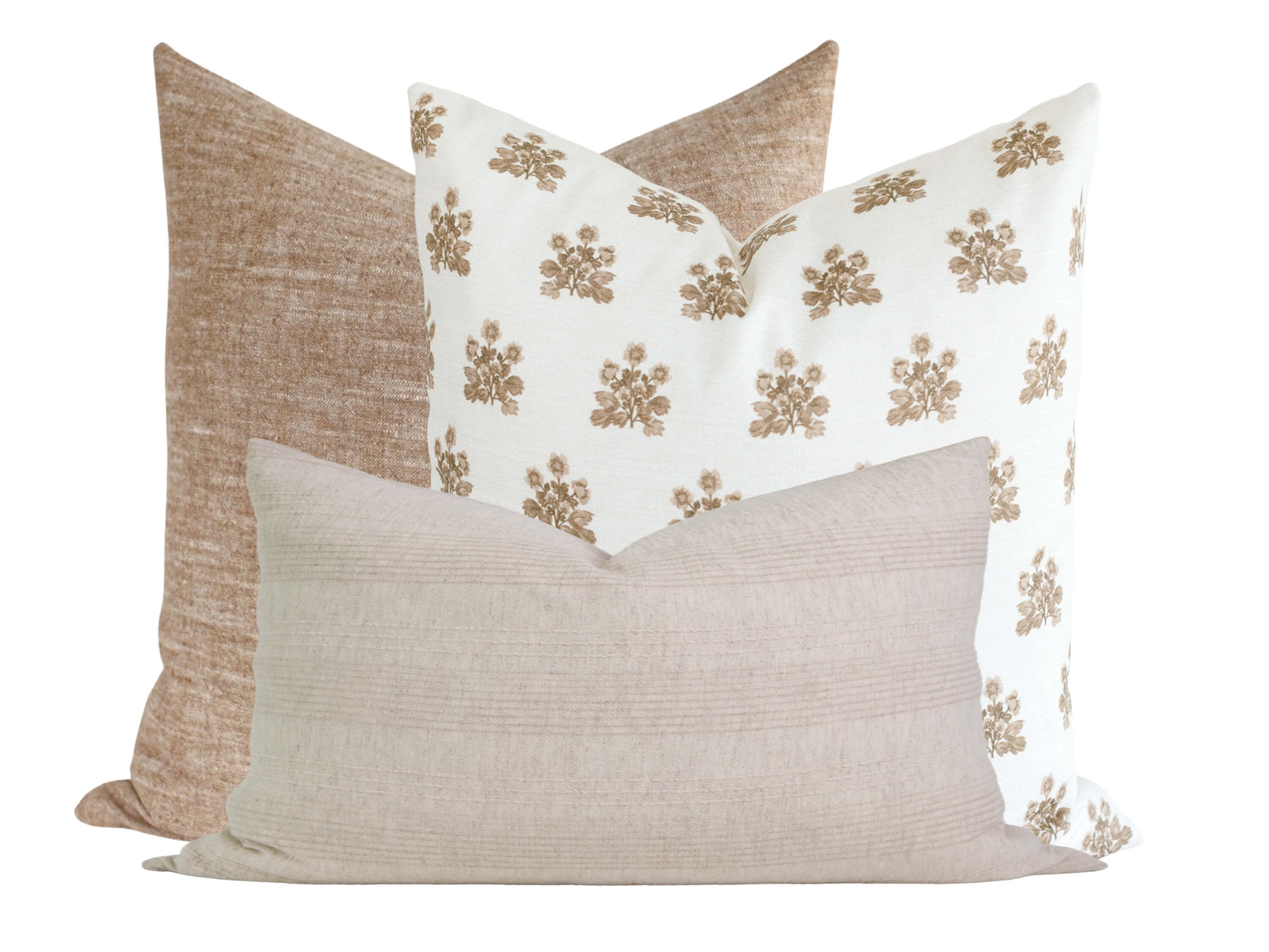 Premium Scarlett Pillow Cover - Soft & Breathable Cotton - 18x18 Inch - Decorative Cushion Case for Sofa, Bedroom, Living Room - Home Decor Essentials