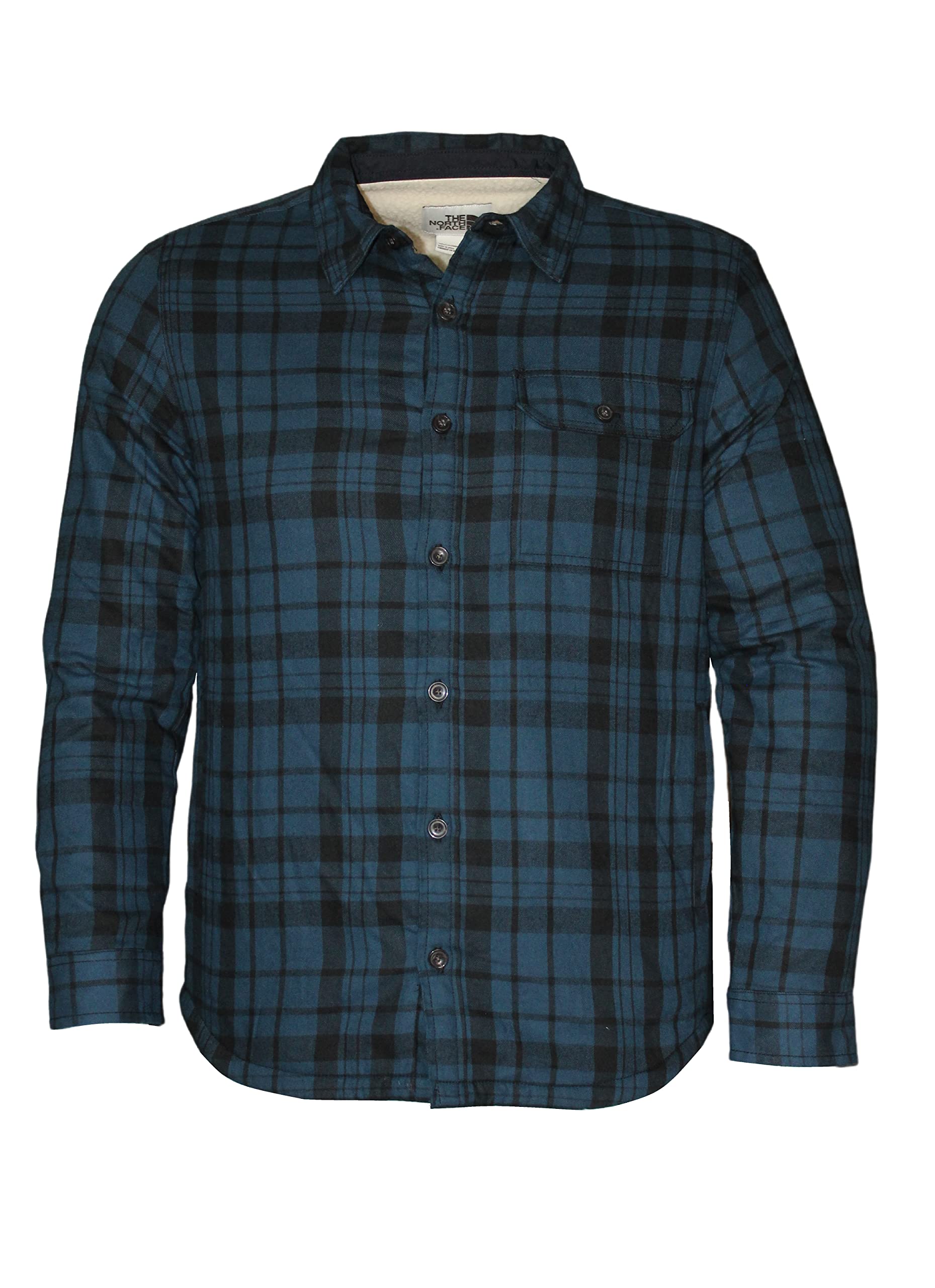 The North Face Men's Campshire Lined Flannel Button-Down Shirt - Warm Winter Casual & Outdoor Hiking Shirt for Men