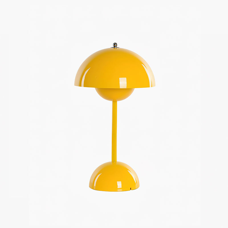 Portable Flowerpot Table Lamp - USB Rechargeable, Adjustable Brightness, Perfect for Bedroom, Living Room & Office Decor