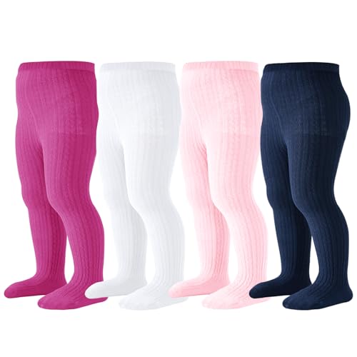 Navy/Pink/White/Hot Pink, 4 Pack