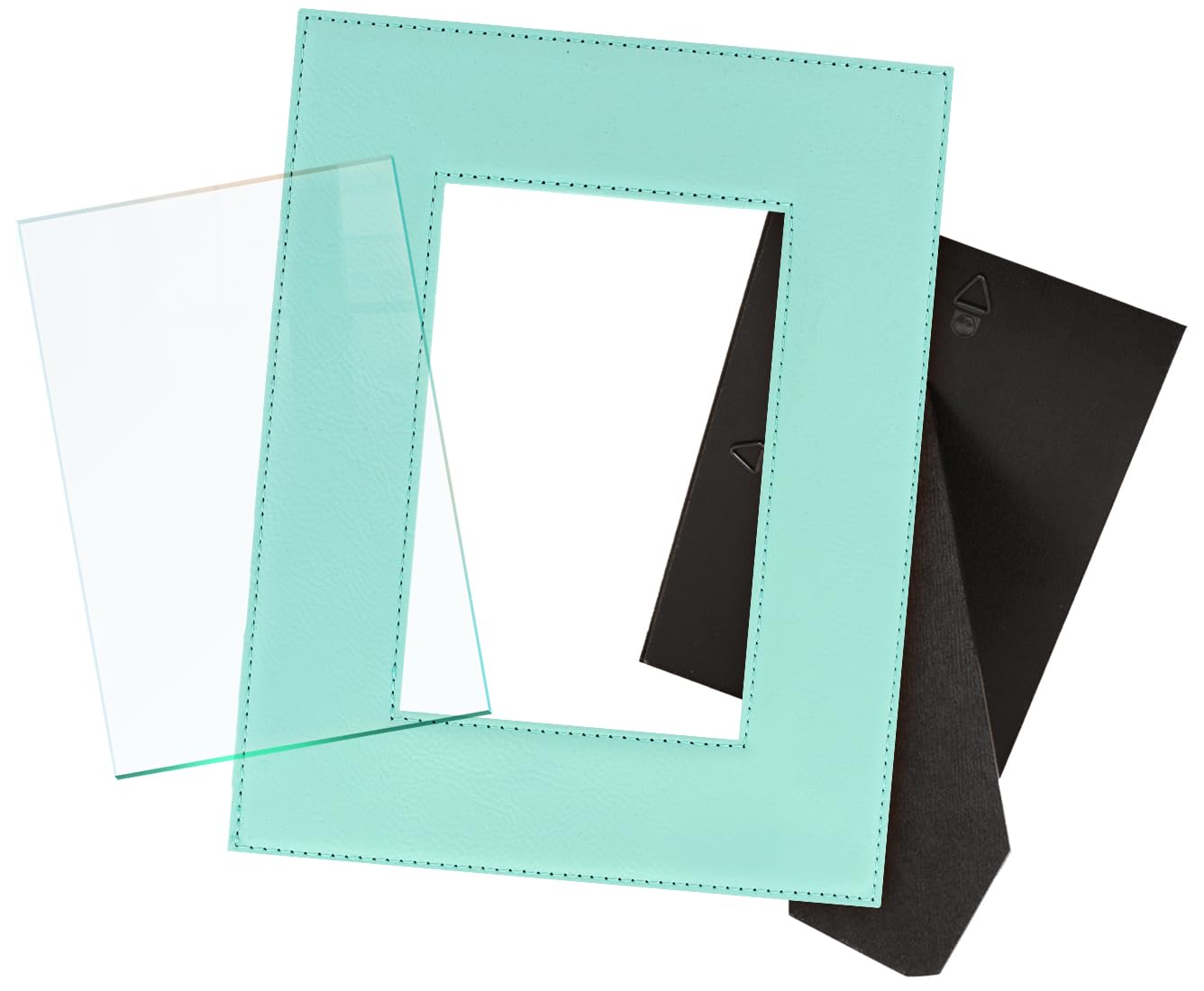 8x10 Leatherette Photo Frame for Nurses - Teal I Am A Nurse Poem Wall Display - Perfect for Nurse Appreciation Gifts, Office Decor & Healthcare Worker Recognition