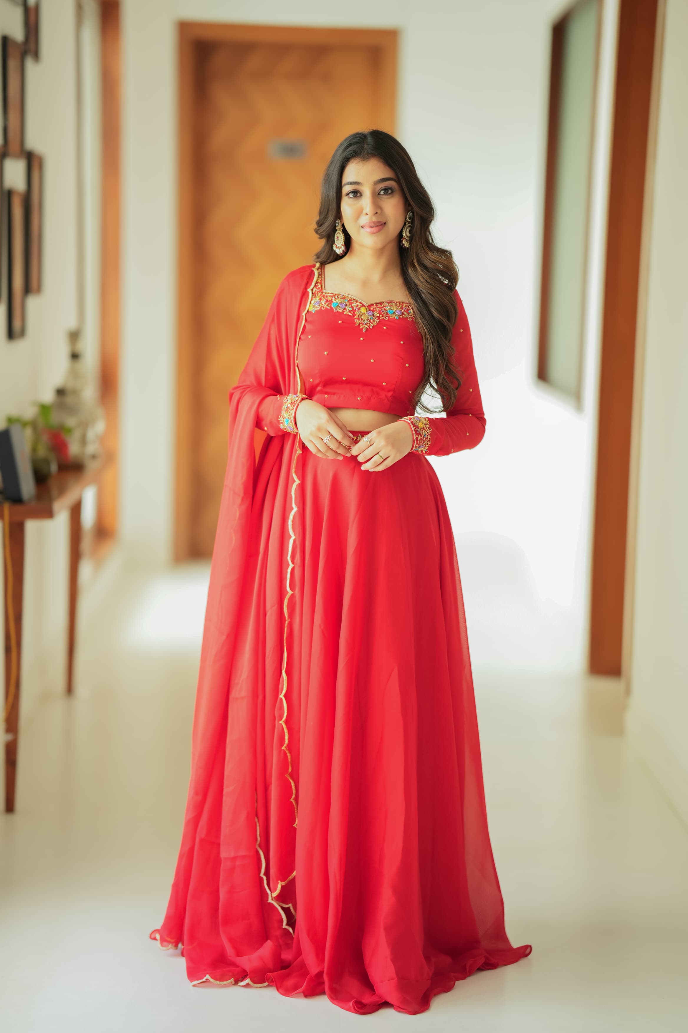 Exquisite Riya Handwork Lehenga Choli - Traditional Indian Bridal Dress for Weddings & Festivals | Perfect for Sangeet, Mehendi & Reception Ceremonies