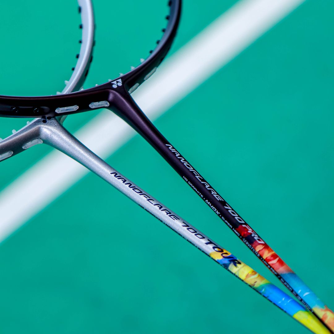 Yonex Nanoflare 700 Game Badminton Racket (Midnight Purple) - Lightweight Carbon Fiber Shaft for Speed & Control - Perfect for Competitive Matches & Training